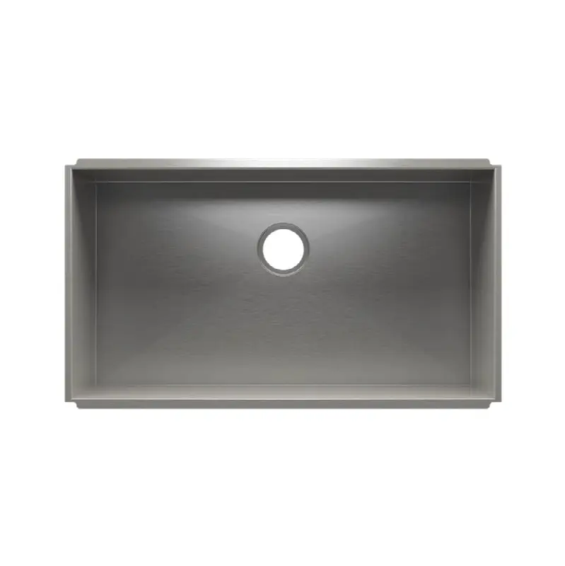Urbanedge Sink Undermount, Single 33X18X10