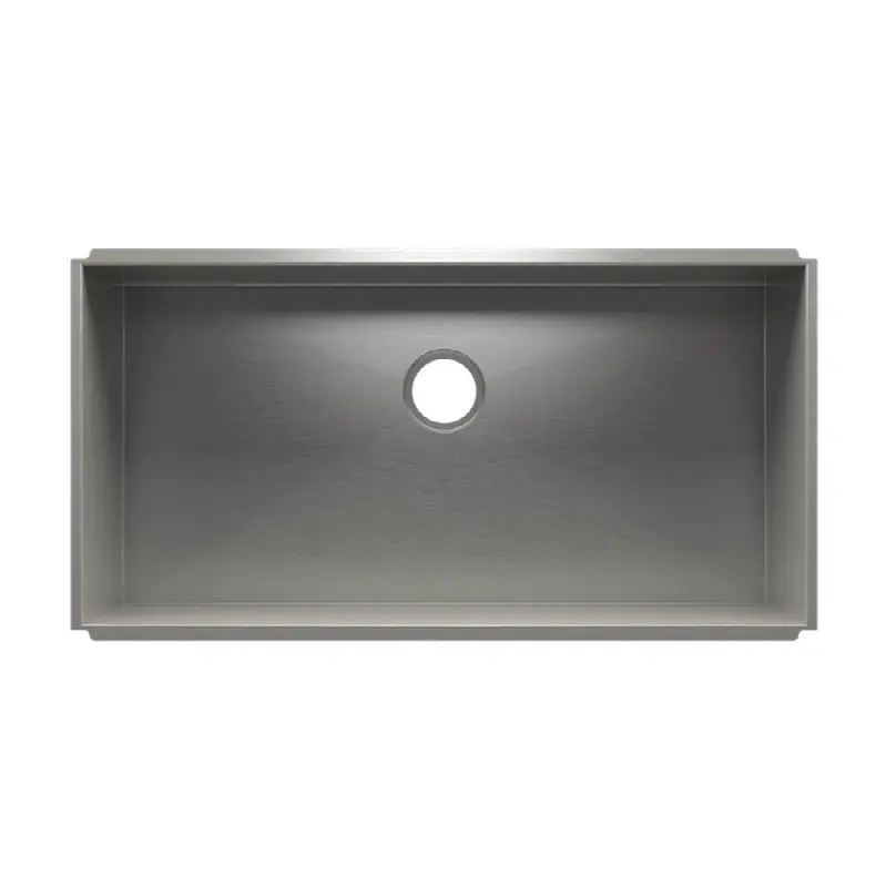 Urbanedge Sink Undermount, Single 36X18X10