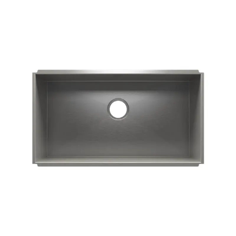 Urbanedge Utility Sink Undermount, Single 30X16X12