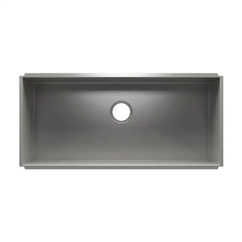 Urbanedge Sink Undermount, Single 36X16X10