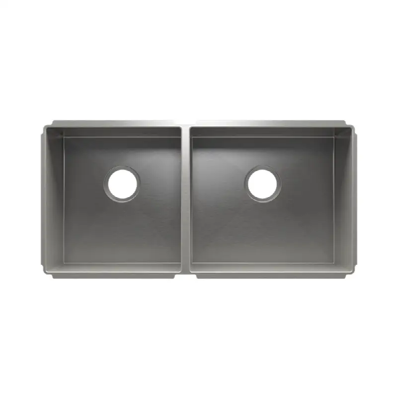 J7 Sink Undermount, Double L15X16X8 R18X16X8