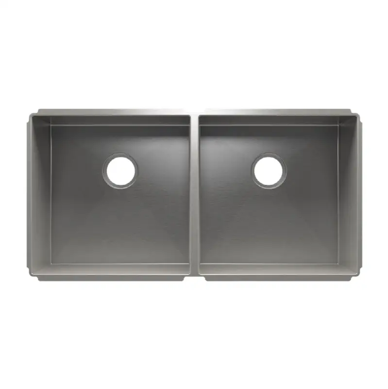 J7 Sink Undermount, Double L18X18X10 R18X18X10