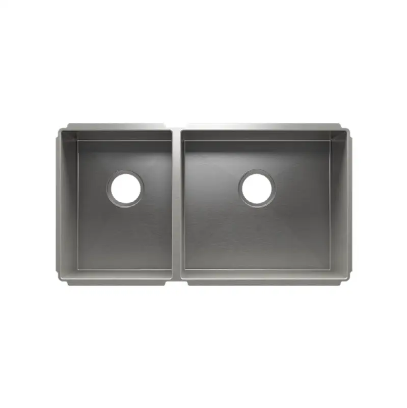 J7 Sink Undermount, Double L12X16X8 R18X16X10