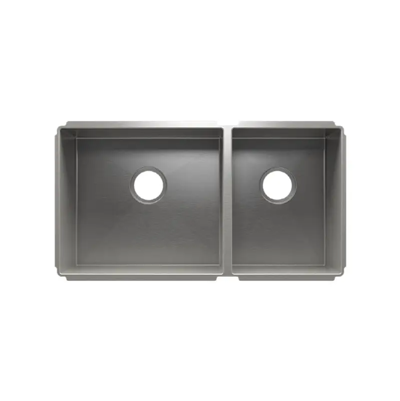 J7 Sink Undermount, Double L18X16X10 R12X16X8