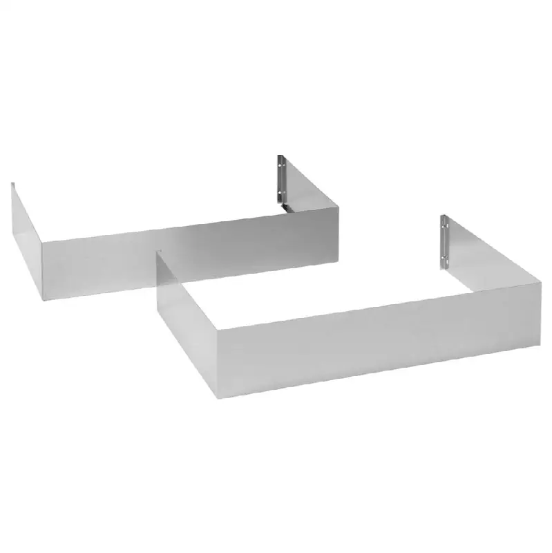 Monogram 8" Ceiling Duct Cover Kit - Island Mount