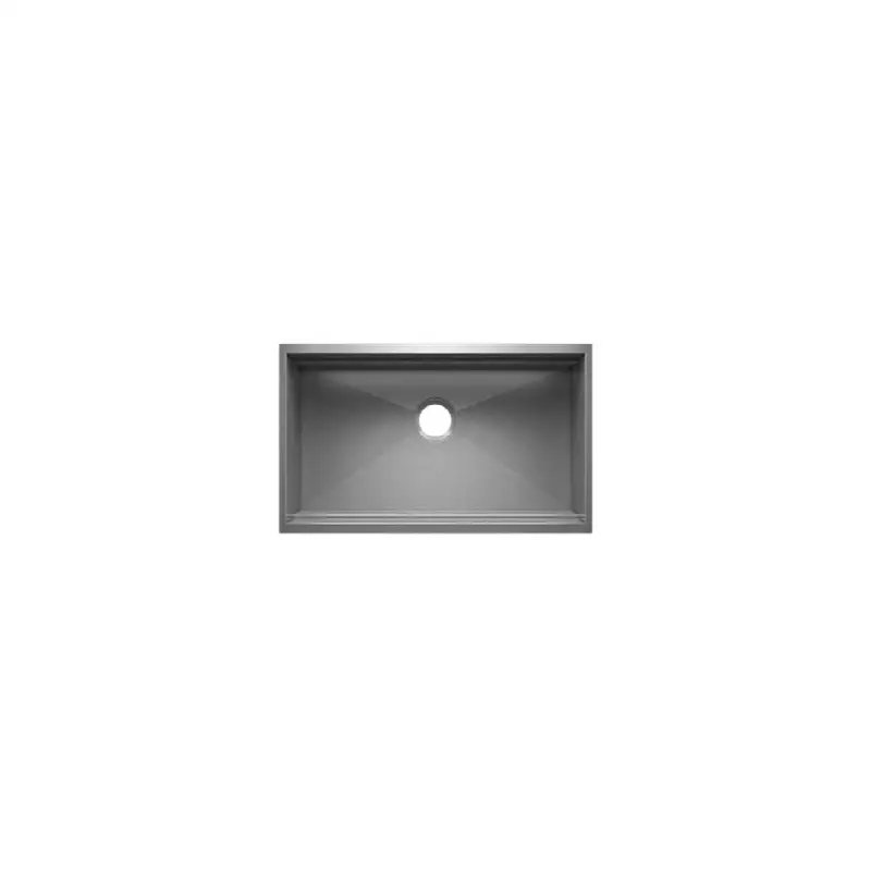 Smartstation Sink reveal undermount, single 30X17X10
