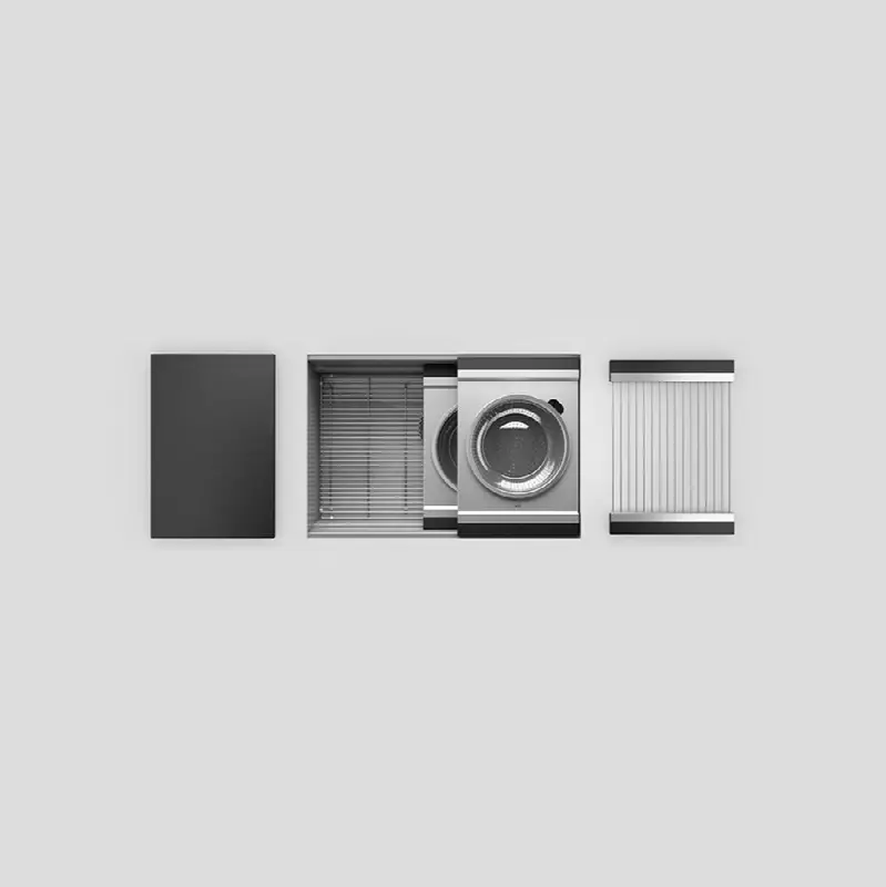 Smartstation kitchen set, 27" x 18" x 10", composite acc.