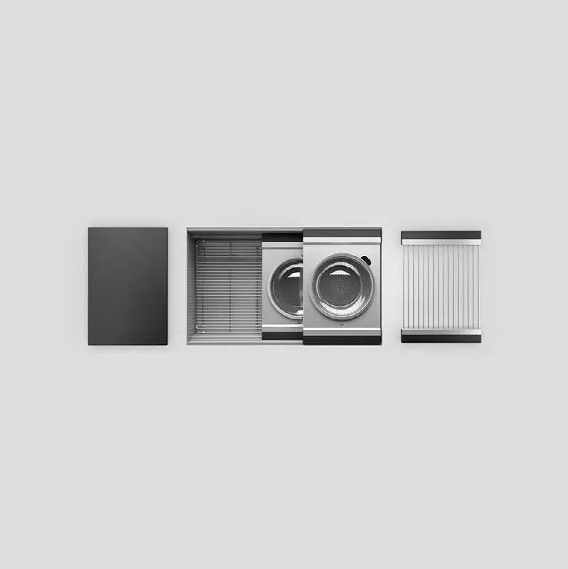 Smartstation kitchen set, 30" x 18" x 10", composite acc.