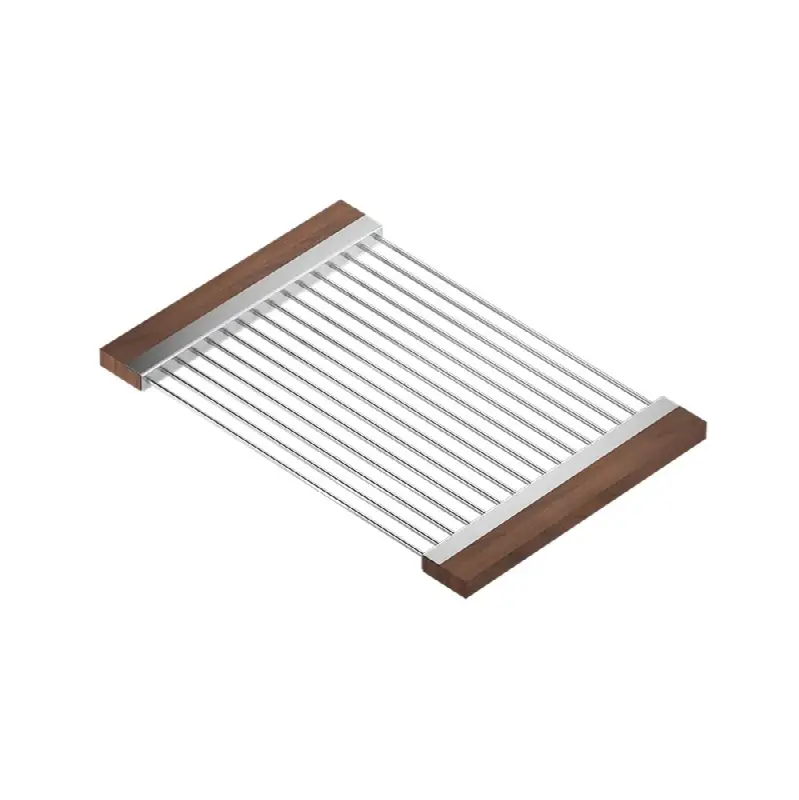 Smartstation 12" drying rack for 17" sink - walnut