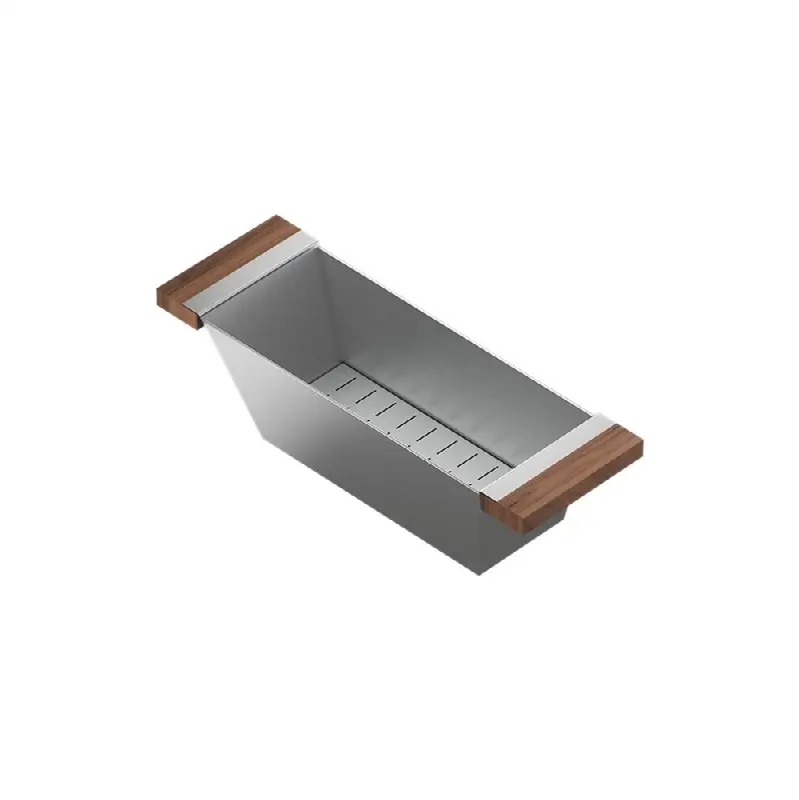 Smartstation all purpose bin for 18" sink - walnut