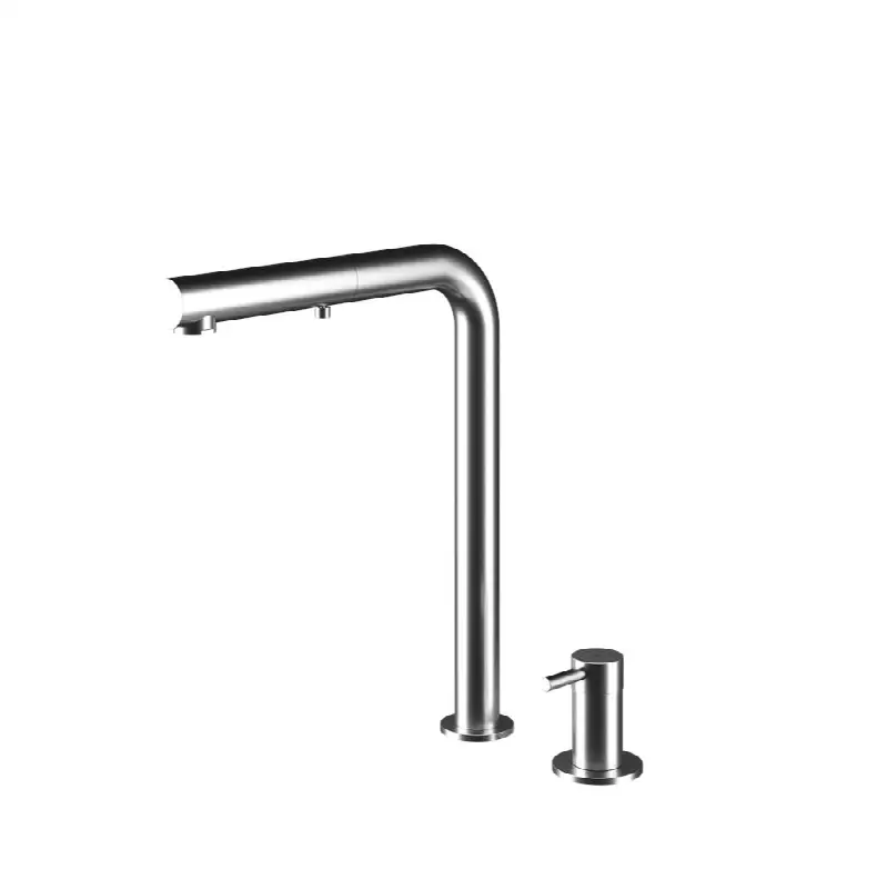 Nemo HD Two-hole Stainless Steel Kitchen Faucet with Pull-out Dual spray - SS