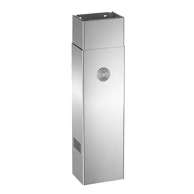 Narrow Short Cover, For Professional KU Hoods 1 Motor Only Sizes (KU48PRO1X, KU36PRO1X, KU30PRO1X, KU24PRO1X) 9.44" W, 96"-120" Ceiling (Install) H