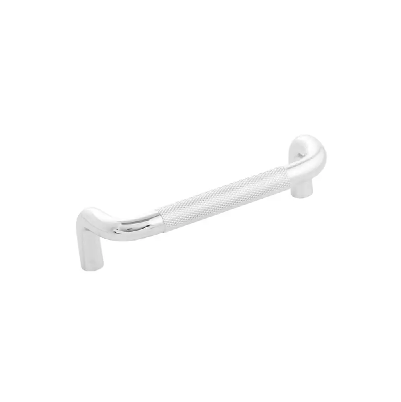 Verge Collection Pull 3-3/4 Inch (96mm) Center to Center Brushed Golden Brass Finish