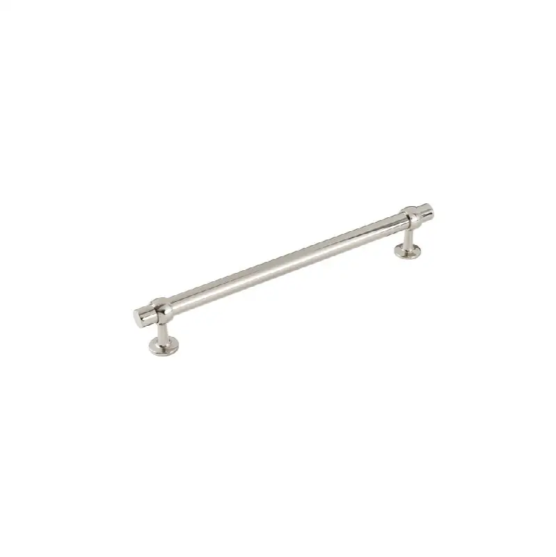 Ostia Collection Appliance Pull 12 Inch Center to Center Polished Nickel Finish