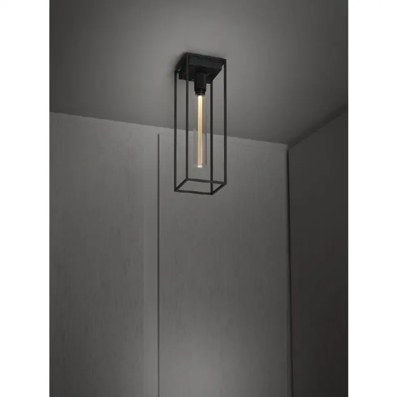 Caged Ceiling / Large / Black Marble