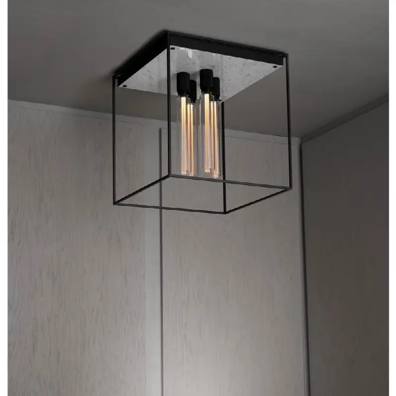 Caged Ceiling 4.0 / White Marble