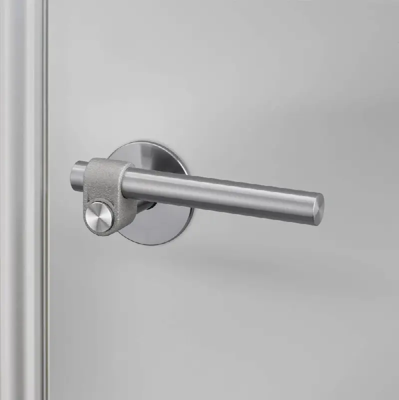 Door Handle Set / Passage / Cast / Latch Included / Steel