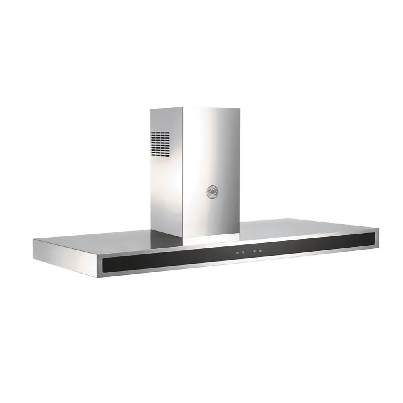 Wall Hood, 48", 2 LED Lights, 600 cfm, Touch User Interface, Glass Panel