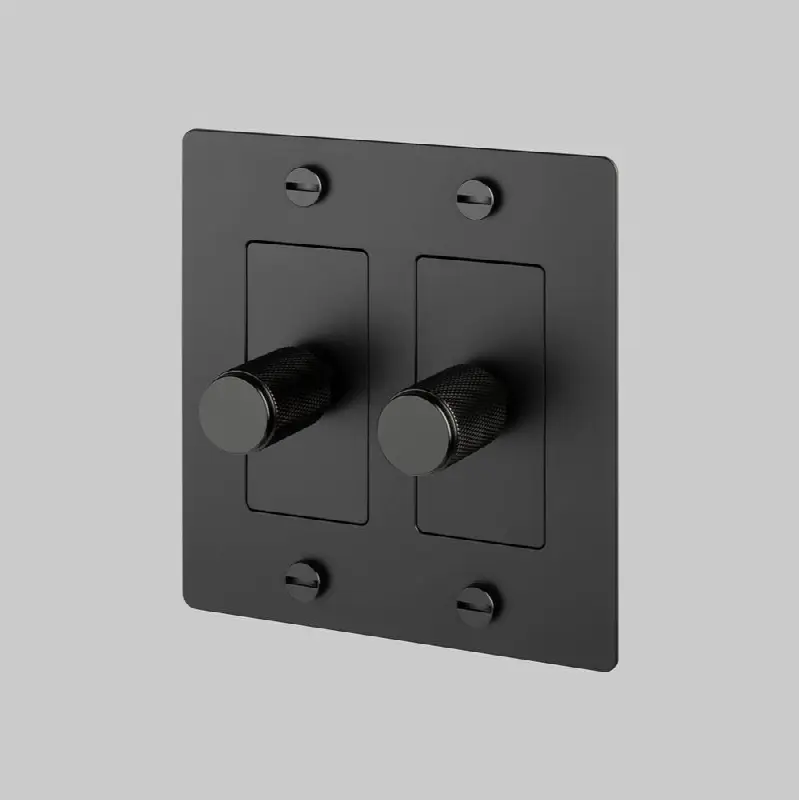 2G Dimmer / LED / Cross / Without Logo / Black