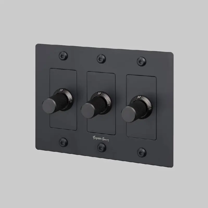 3G Dimmer / LED / Linear / With Logo / Black