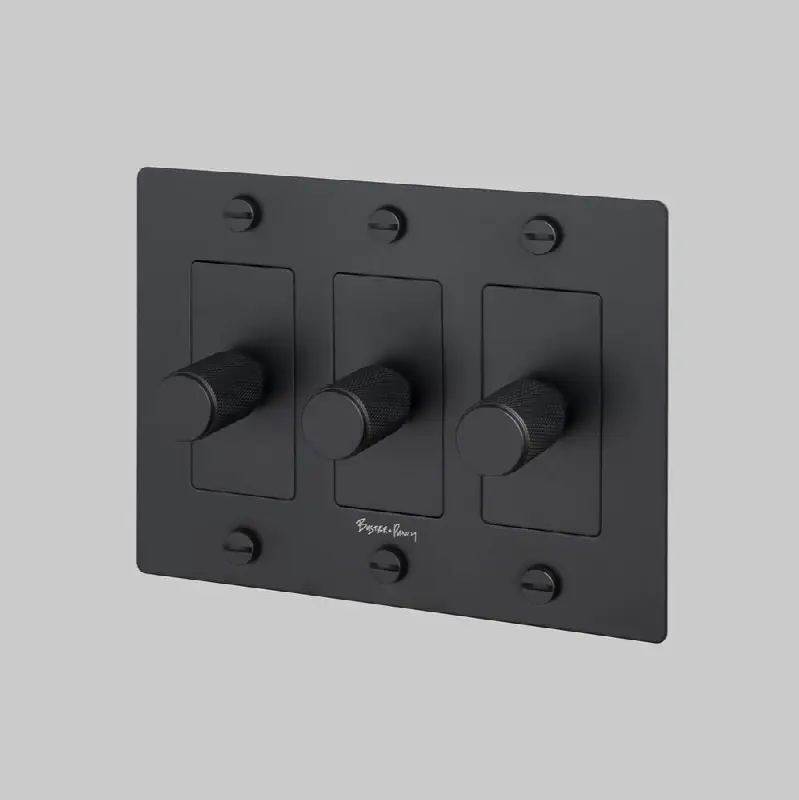 3G Dimmer / LED / Cross / With Logo / Black