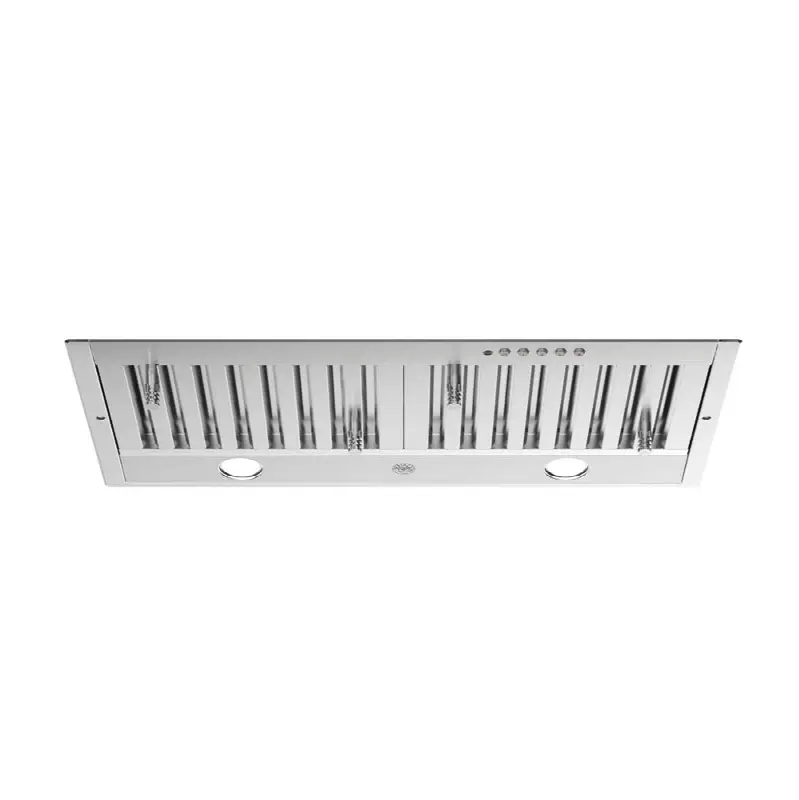 Insert Hood, 30", 18.25" D, Baffle Filter, Electronic Push Controls, 2 LED Lights, 600 cfm, 3 SpeedPlus Booster