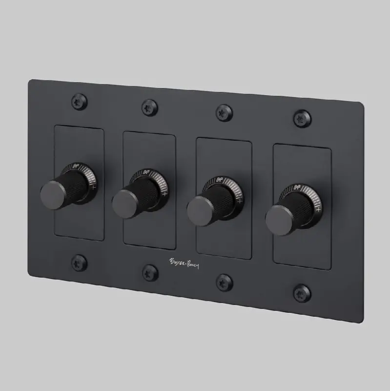 4G Dimmer / LED / Linear / With Logo / Black