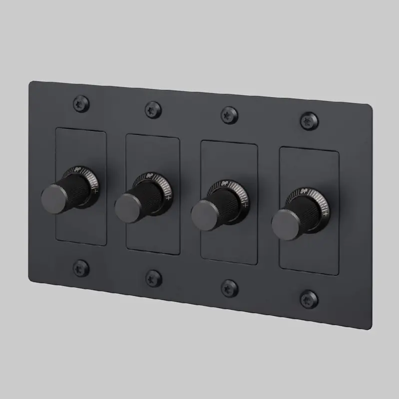 4G Dimmer / LED / Linear / Without Logo / Black