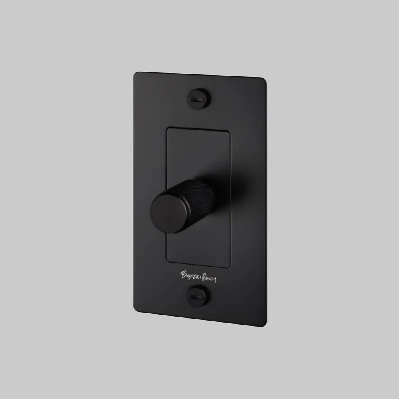 1G Dimmer / Logo / Black