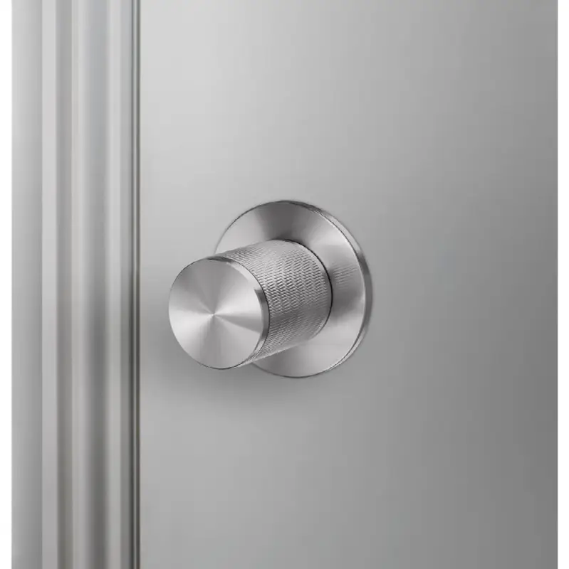 Door Knob / Pre-Drilled / Passage / Linear / Steel