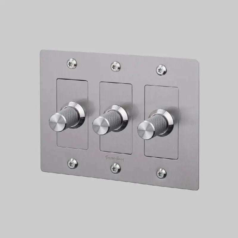 3G Dimmer / LED / Linear / With Logo / Steel