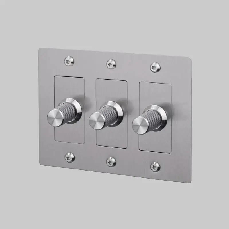 3G Dimmer / LED / Linear / Without Logo / Steel