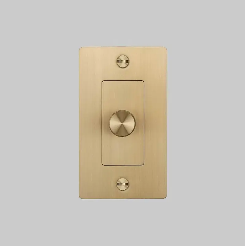 1G Dimmer / Non-Logo / Steel