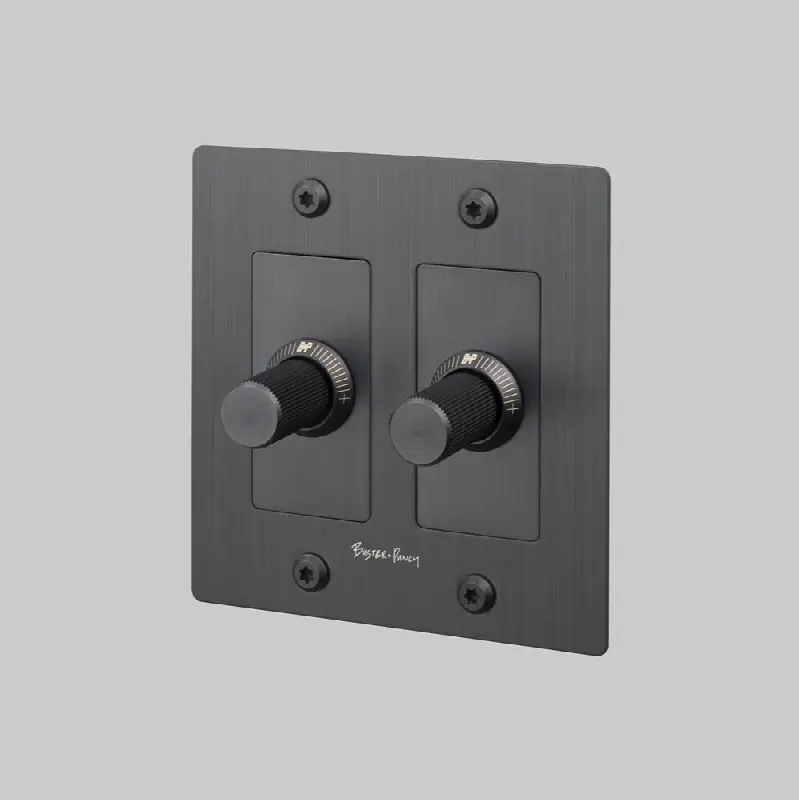 2G Dimmer / LED / Linear / With Logo / Smoked Bronze