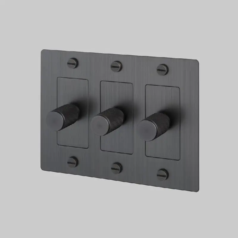 3G Dimmer / LED / Cross / Without Logo / Smoked Bronze