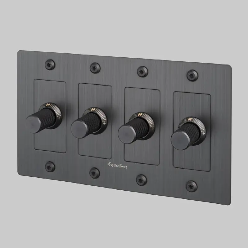 4G Dimmer / LED / Linear / With Logo / Smoked Bronze