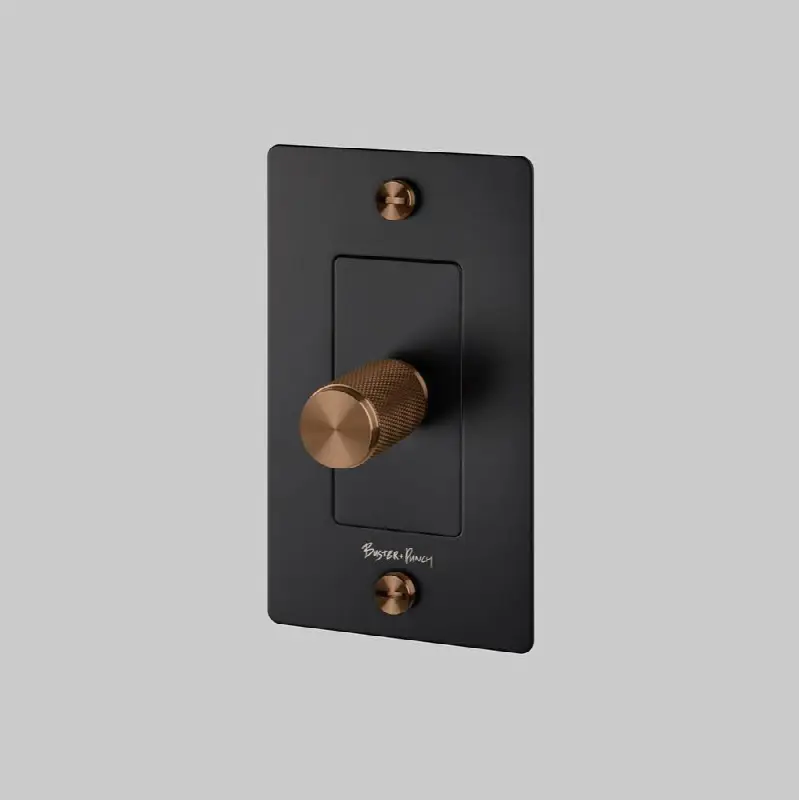 1G Dimmer / Cross / With Logo / Black / Warm Sunset
