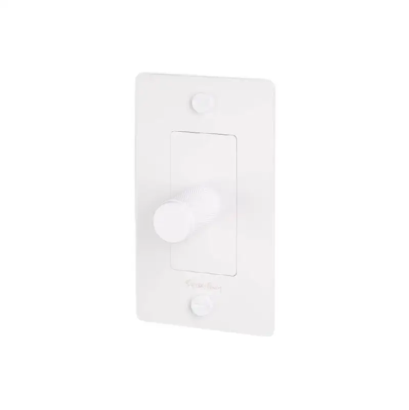 1G Incandescent Dimmer Switch / With Logo / White
