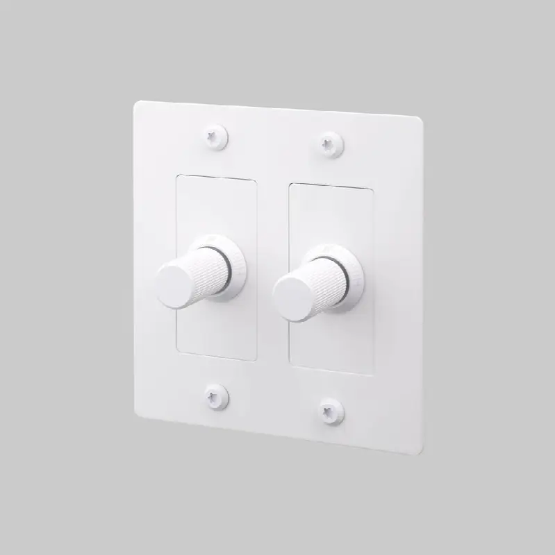 2G Dimmer / LED / Linear / Without Logo / White