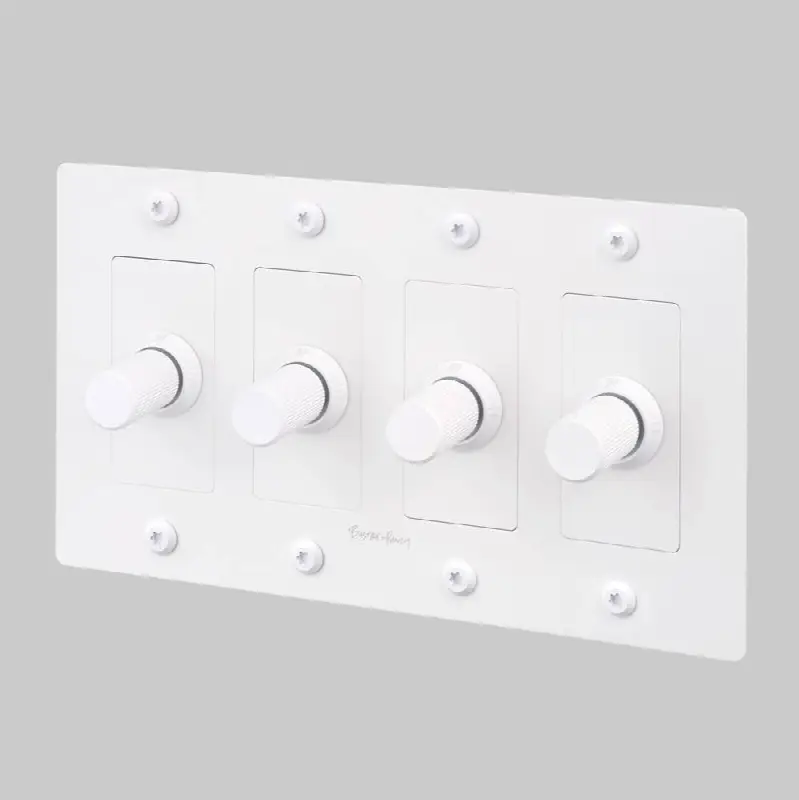 4G Dimmer / LED / Linear / With Logo / White
