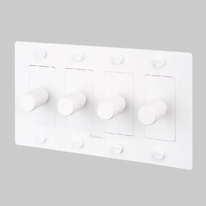 4G Dimmer / LED / Cross / With Logo / White