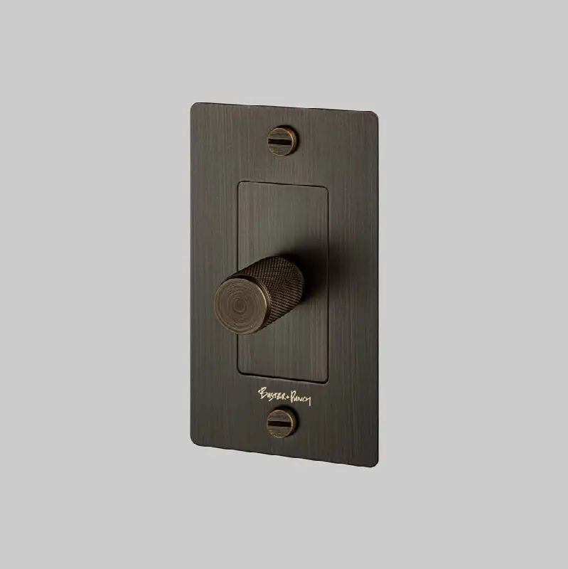 1G Dimmer / Logo / Smoked Bronze
