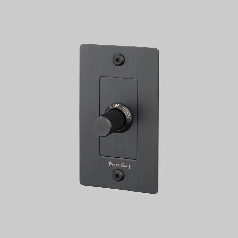 1G Dimmer / LED / Linear / With Logo / Smoked Bronze