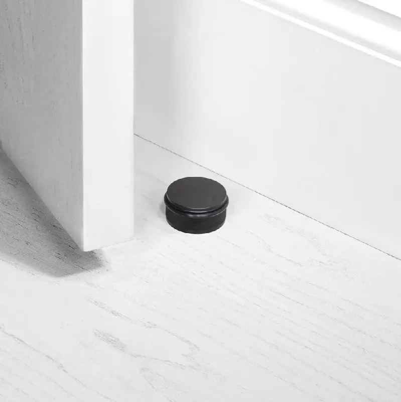 Door Stop / Floor / Black