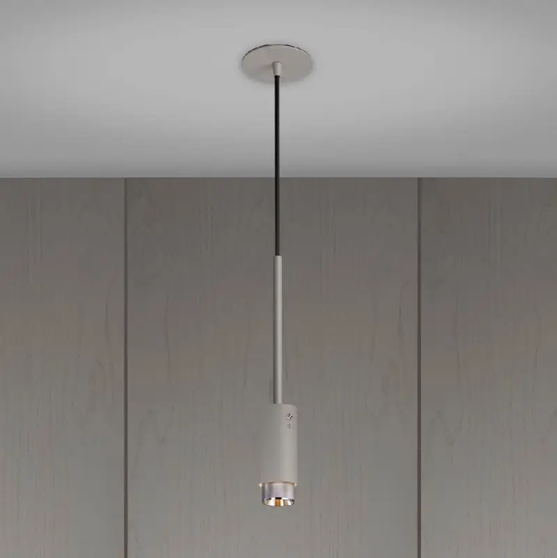 Exhaust Pendant / Cross / Stone / Steel