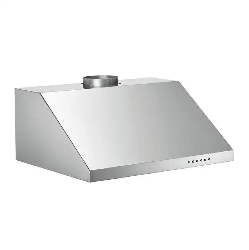 Canopy Hood, 24", Undermount, Mesh Filters, 2 Halogen Lights, 600 cfm