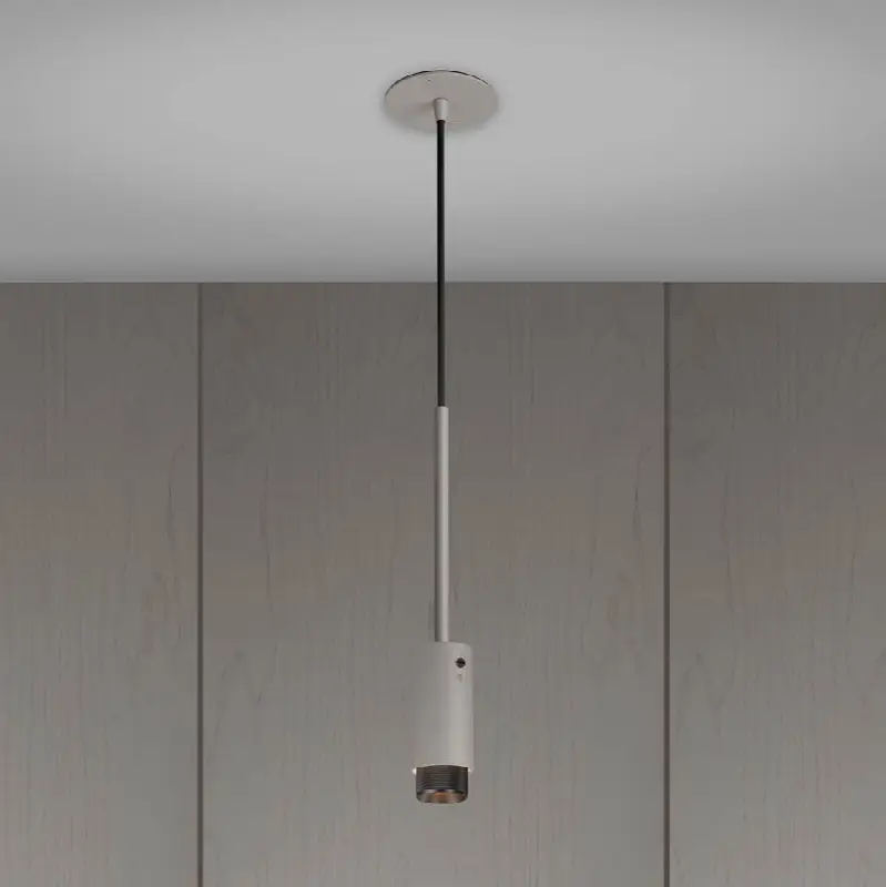 Exhaust Pendant / Cross / Stone / Smoked Bronze