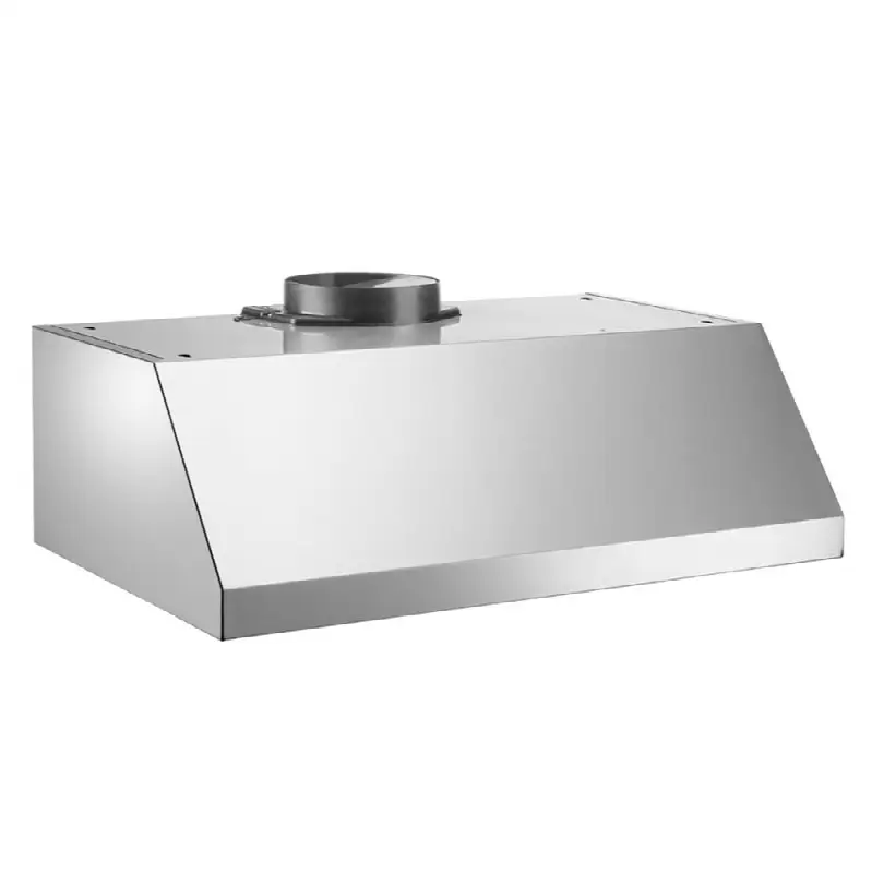 Canopy Hood, 24", Undermount, Mesh Filters, 2 Halogen Lights, 400 cfm