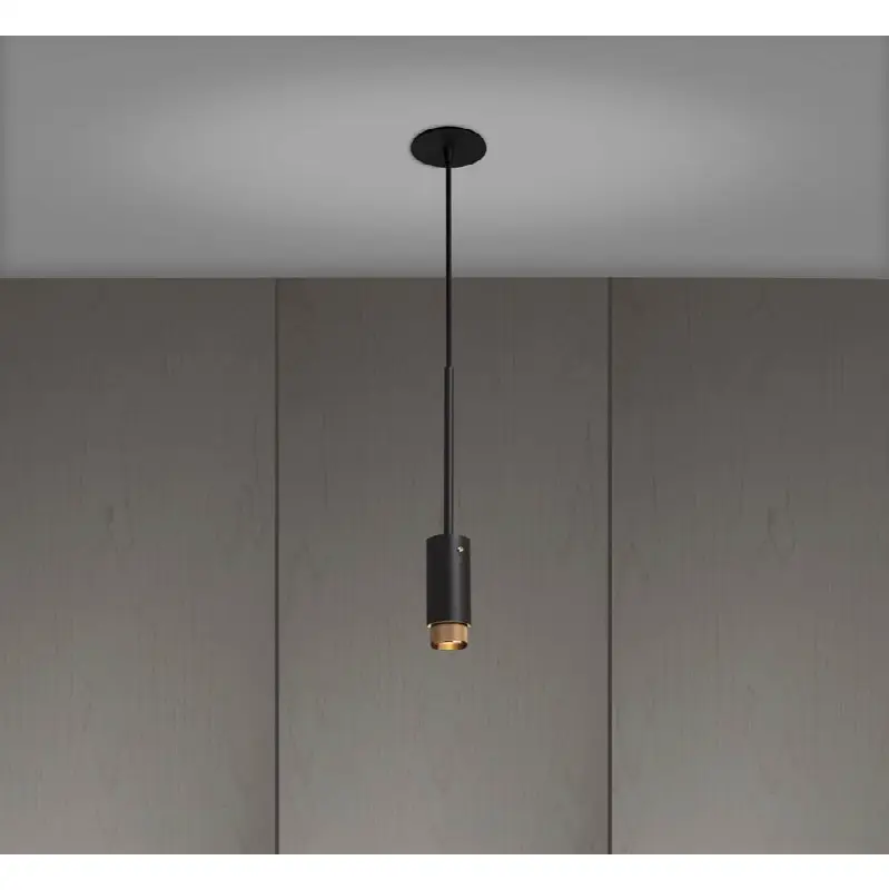 Exhaust Pendant / Linear / Graphite / Burnt Steel