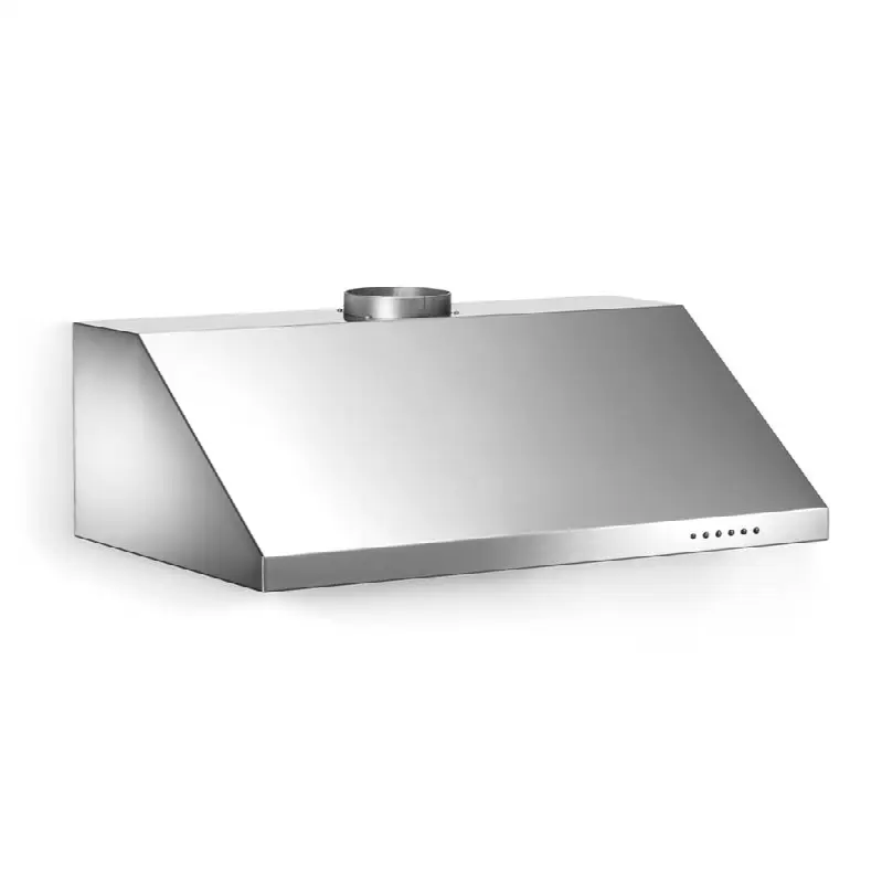 Canopy Hood, 30", Undermount, Mesh Filters, 2 Halogen Lights, 600 cfm
